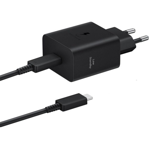 ĮKROVIKLIS SAMSUNG EP-T4511XBEGWW 45W + USB-C TO USB-C CABLE 1.8M JUODAS ĮKROVIKLIS SAMSUNG EP-T4511XBEGWW 45W + USB-C TO USB-C CABLE 1.8M JUODAS