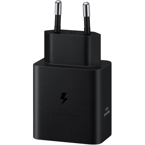 ĮKROVIKLIS SAMSUNG EP-T4511XBEGWW 45W + USB-C TO USB-C CABLE 1.8M JUODAS ĮKROVIKLIS SAMSUNG EP-T4511XBEGWW 45W + USB-C TO USB-C CABLE 1.8M JUODAS