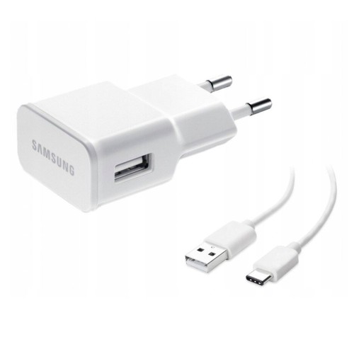 ĮKROVIKLIS SAMSUNG EP-TA200NWE 15W + TYPE-C KABELIS BALTAS ĮKROVIKLIS SAMSUNG EP-TA200NWE 15W + TYPE-C KABELIS BALTAS