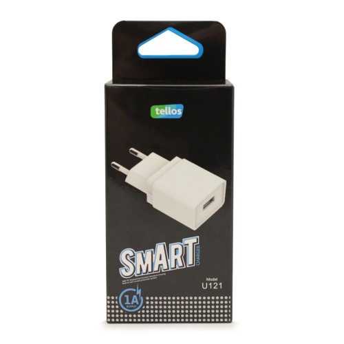 ĮKROVIKLIS TELLOS SU USB JUNGTIMI U121 (1A) ĮKROVIKLIS TELLOS SU USB JUNGTIMI U121 (1A)