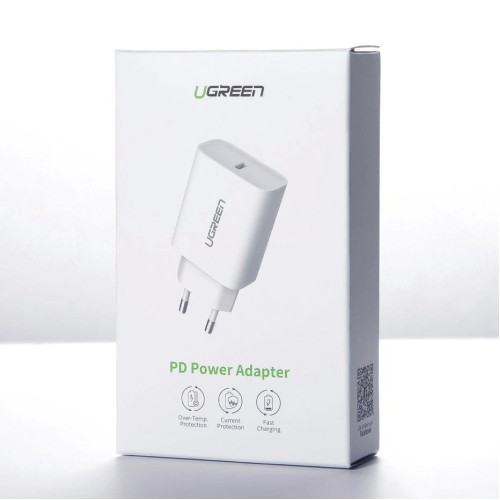 ĮKROVIKLIS UGREEN CD137 20W USB-C BALTAS ĮKROVIKLIS UGREEN CD137 20W USB-C BALTAS