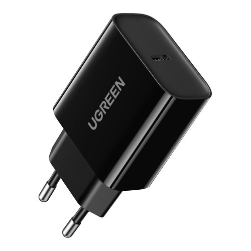ĮKROVIKLIS UGREEN CD137 20W USB-C JUODAS ĮKROVIKLIS UGREEN CD137 20W USB-C JUODAS