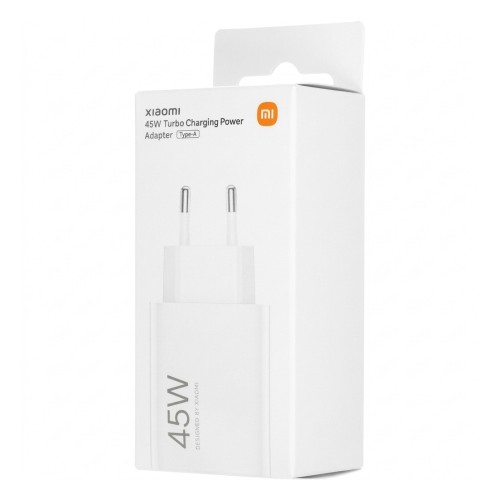 ĮKROVIKLIS XIAOMI TURBO CHARGING POWER ADAPTER 45W USB-A BALTAS BHR07SLEU ĮKROVIKLIS XIAOMI TURBO CHARGING POWER ADAPTER 45W USB-A BALTAS BHR07SLEU