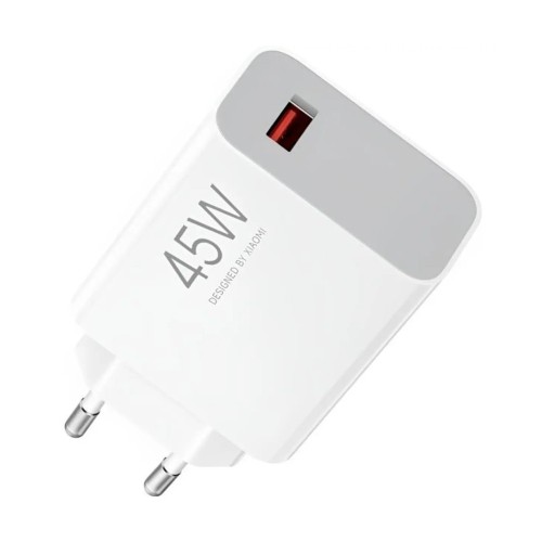 ĮKROVIKLIS XIAOMI TURBO CHARGING POWER ADAPTER 45W USB-A BALTAS BHR07SLEU ĮKROVIKLIS XIAOMI TURBO CHARGING POWER ADAPTER 45W USB-A BALTAS BHR07SLEU