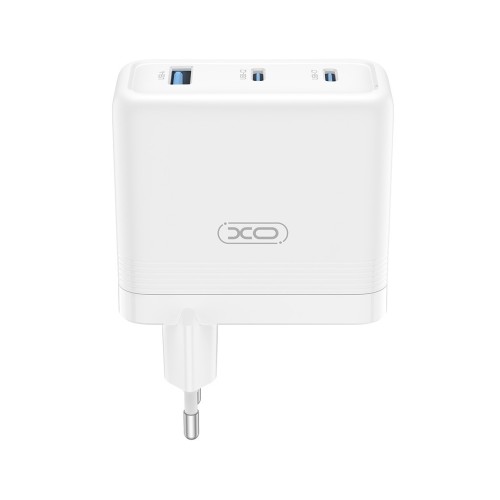 ĮKROVIKLIS XO CE35 100W 2XUSB-C/USB-A BALTAS ĮKROVIKLIS XO CE35 100W 2XUSB-C/USB-A BALTAS