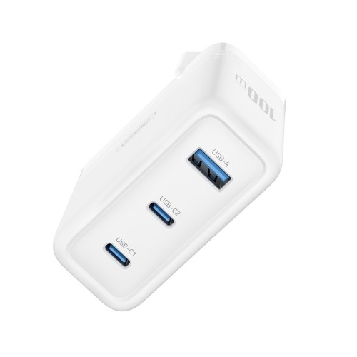ĮKROVIKLIS XO CE35 100W 2XUSB-C/USB-A BALTAS ĮKROVIKLIS XO CE35 100W 2XUSB-C/USB-A BALTAS