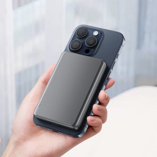 IŠORINĖ BATERIJA POWER BANK ACEFAST M12-10000 PD20W MAGNETIC WIRELESS 10000MAH JUODA IŠORINĖ BATERIJA POWER BANK ACEFAST M12-10000 PD20W MAGNETIC WIRELESS 10000MAH JUODA