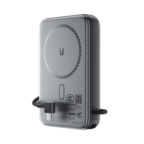 IŠORINĖ BATERIJA POWER BANK ACEFAST M24-10000 22.5W MAGNETIC WIRELESS 10000MAH JUODA IŠORINĖ BATERIJA POWER BANK ACEFAST M24-10000 22.5W MAGNETIC WIRELESS 10000MAH JUODA