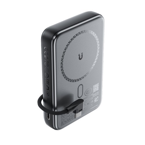 IŠORINĖ BATERIJA POWER BANK ACEFAST M24-10000 22.5W MAGNETIC WIRELESS 10000MAH JUODA IŠORINĖ BATERIJA POWER BANK ACEFAST M24-10000 22.5W MAGNETIC WIRELESS 10000MAH JUODA