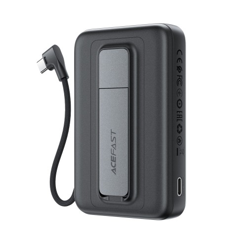 IŠORINĖ BATERIJA POWER BANK ACEFAST M24-10000 22.5W MAGNETIC WIRELESS 10000MAH JUODA IŠORINĖ BATERIJA POWER BANK ACEFAST M24-10000 22.5W MAGNETIC WIRELESS 10000MAH JUODA