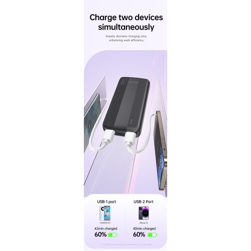 IŠORINĖ BATERIJA POWER BANK AWEI P19K 5V/2.4A 20000MAH JUODA IŠORINĖ BATERIJA POWER BANK AWEI P19K 5V/2.4A 20000MAH JUODA