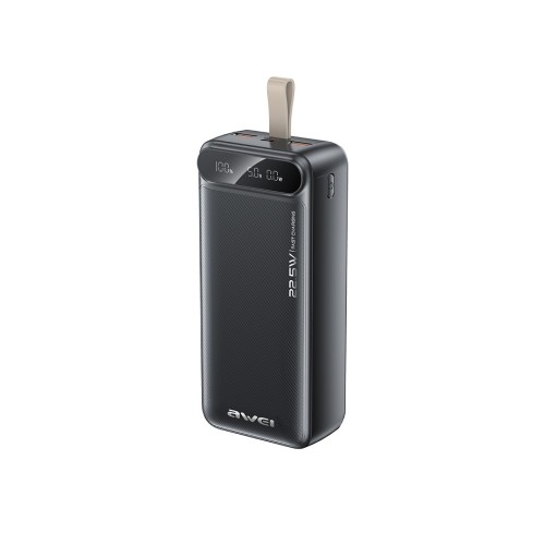 IŠORINĖ BATERIJA POWER BANK AWEI PA-12 5V/3A 30000MAH JUODA IŠORINĖ BATERIJA POWER BANK AWEI PA-12 5V/3A 30000MAH JUODA