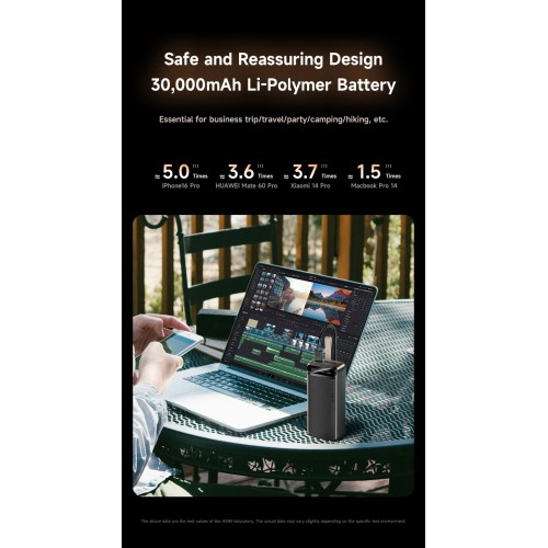 IŠORINĖ BATERIJA POWER BANK AWEI PA-12 5V/3A 30000MAH JUODA IŠORINĖ BATERIJA POWER BANK AWEI PA-12 5V/3A 30000MAH JUODA