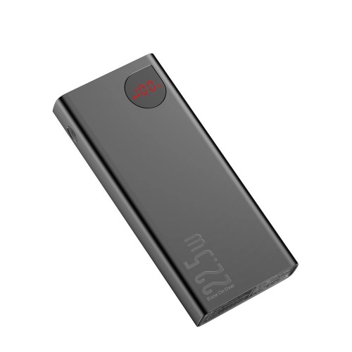 IŠORINĖ BATERIJA POWER BANK BASEUS ADAMAN 22.5W 20000MAH JUODA PPAD070101 IŠORINĖ BATERIJA POWER BANK BASEUS ADAMAN 22.5W 20000MAH JUODA PPAD070101