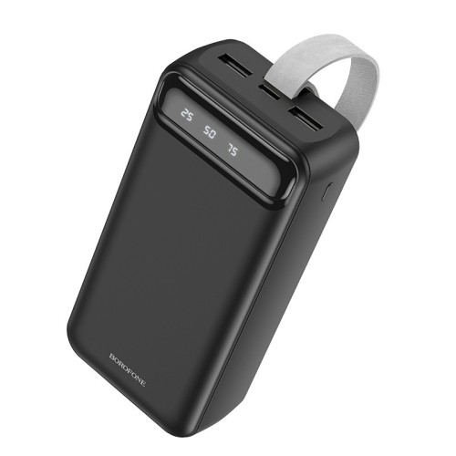 IŠORINĖ BATERIJA POWER BANK BOROFONE BJ14B FREEWAY 30000MAH JUODA IŠORINĖ BATERIJA POWER BANK BOROFONE BJ14B FREEWAY 30000MAH JUODA