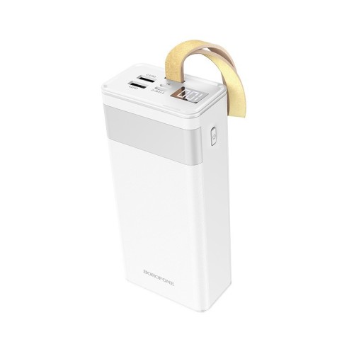 IŠORINĖ BATERIJA POWER BANK BOROFONE BJ18A 2XUSB 2A 30000MAH BALTA