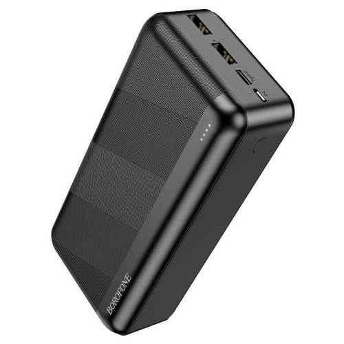 IŠORINĖ BATERIJA POWER BANK BOROFONE BJ27B 2XUSB 30000MAH JUODA IŠORINĖ BATERIJA POWER BANK BOROFONE BJ27B 2XUSB 30000MAH JUODA