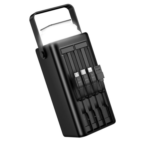 IŠORINĖ BATERIJA POWER BANK BOROFONE BJ65A 22.5W 50000MAH JUODA IŠORINĖ BATERIJA POWER BANK BOROFONE BJ65A 22.5W 50000MAH JUODA