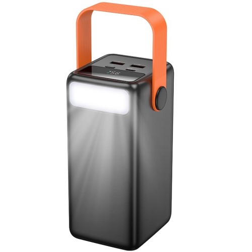 IŠORINĖ BATERIJA POWER BANK BOROFONE BJ66B 22.5W+PD20W 60000MAH JUODA IŠORINĖ BATERIJA POWER BANK BOROFONE BJ66B 22.5W+PD20W 60000MAH JUODA