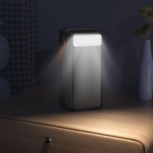 IŠORINĖ BATERIJA POWER BANK BOROFONE BJ66B 22.5W+PD20W 60000MAH JUODA IŠORINĖ BATERIJA POWER BANK BOROFONE BJ66B 22.5W+PD20W 60000MAH JUODA