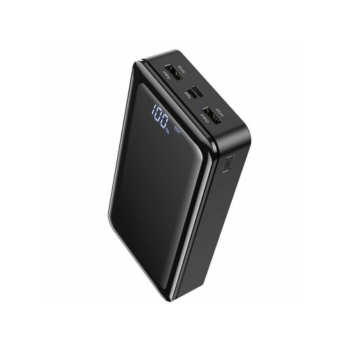 IŠORINĖ BATERIJA POWER BANK BOROFONE BJ8 30000MAH JUODA IŠORINĖ BATERIJA POWER BANK BOROFONE BJ8 30000MAH JUODA