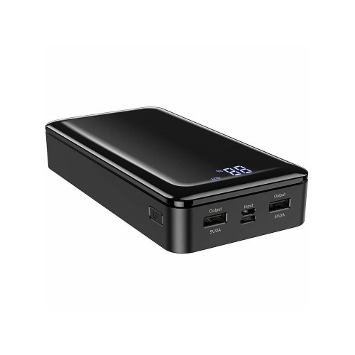 IŠORINĖ BATERIJA POWER BANK BOROFONE BJ8 30000MAH JUODA IŠORINĖ BATERIJA POWER BANK BOROFONE BJ8 30000MAH JUODA