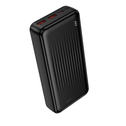 IŠORINĖ BATERIJA POWER BANK BOROFONE BJ80A 22.5W 20000MAH JUODA IŠORINĖ BATERIJA POWER BANK BOROFONE BJ80A 22.5W 20000MAH JUODA