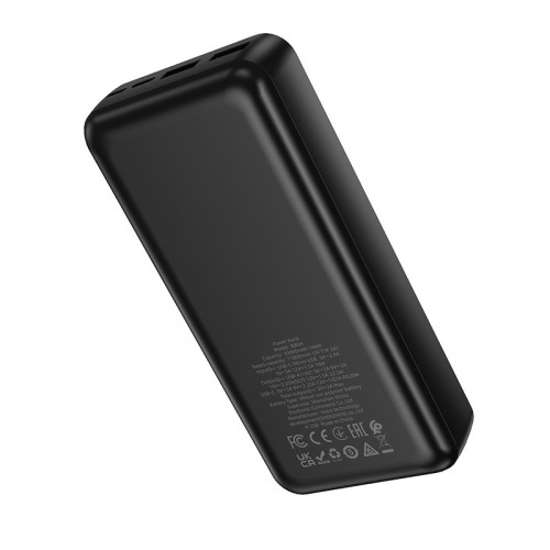 IŠORINĖ BATERIJA POWER BANK BOROFONE BJ80A 22.5W 20000MAH JUODA IŠORINĖ BATERIJA POWER BANK BOROFONE BJ80A 22.5W 20000MAH JUODA