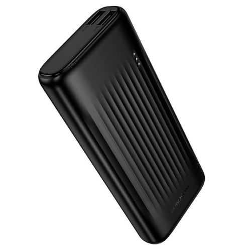IŠORINĖ BATERIJA POWER BANK BOROFONE BJ81A 10000MAH JUODA IŠORINĖ BATERIJA POWER BANK BOROFONE BJ81A 10000MAH JUODA