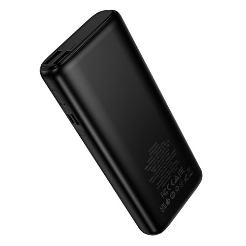 IŠORINĖ BATERIJA POWER BANK BOROFONE BJ81A 10000MAH JUODA IŠORINĖ BATERIJA POWER BANK BOROFONE BJ81A 10000MAH JUODA