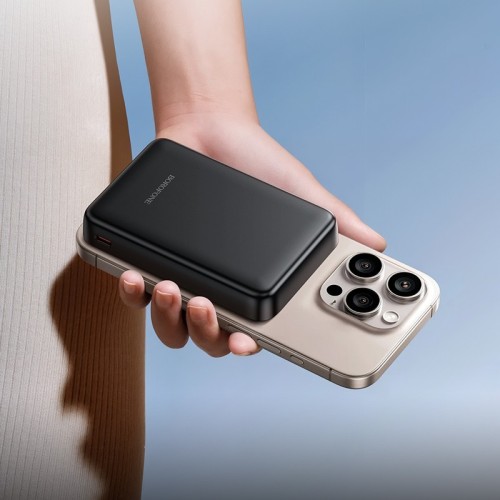 IŠORINĖ BATERIJA POWER BANK BOROFONE BJ82A PD20W MAGSAFE 10000MAH JUODA IŠORINĖ BATERIJA POWER BANK BOROFONE BJ82A PD20W MAGSAFE 10000MAH JUODA