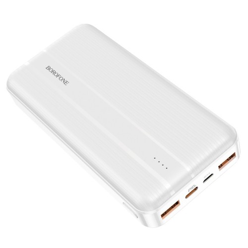 IŠORINĖ BATERIJA POWER BANK BOROFONE BJ9A TYPE-C PD+QUICK CHARGE 3.0 (3A) 20000MAH BALTA IŠORINĖ BATERIJA POWER BANK BOROFONE BJ9A TYPE-C PD+QUICK CHARGE 3.0 (3A) 20000MAH BALTA