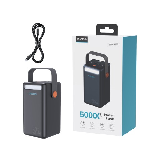 IŠORINĖ BATERIJA POWER BANK CHOETECH B664 50000MAH 65W IŠORINĖ BATERIJA POWER BANK CHOETECH B664 50000MAH 65W
