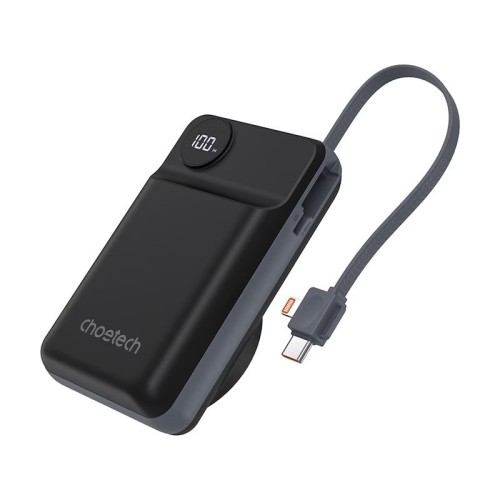 IŠORINĖ BATERIJA POWER BANK CHOETECH B696 15W MAGSAFE 20000MAH JUODA IŠORINĖ BATERIJA POWER BANK CHOETECH B696 15W MAGSAFE 20000MAH JUODA