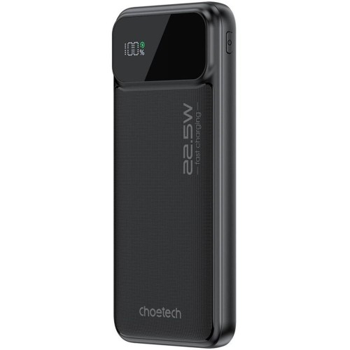 IŠORINĖ BATERIJA POWER BANK CHOETECH B728 22.5W 10000MAH JUODA IŠORINĖ BATERIJA POWER BANK CHOETECH B728 22.5W 10000MAH JUODA
