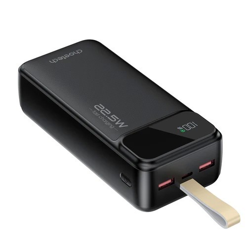IŠORINĖ BATERIJA POWER BANK CHOETECH B730 22.5W 30000MAH JUODA IŠORINĖ BATERIJA POWER BANK CHOETECH B730 22.5W 30000MAH JUODA