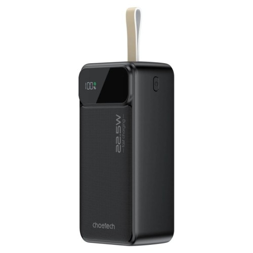 IŠORINĖ BATERIJA POWER BANK CHOETECH B731 22.5W 40000MAH JUODA IŠORINĖ BATERIJA POWER BANK CHOETECH B731 22.5W 40000MAH JUODA