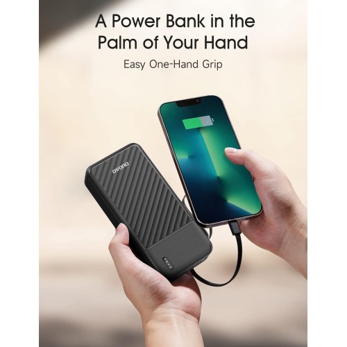 IŠORINĖ BATERIJA POWER BANK DUDAO K11 MAX 10W 30000MAH JUODA IŠORINĖ BATERIJA POWER BANK DUDAO K11 MAX 10W 30000MAH JUODA