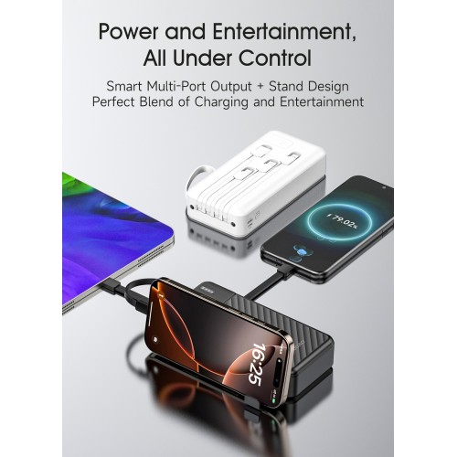IŠORINĖ BATERIJA POWER BANK DUDAO K11 PRO 10W 20000MAH JUODA