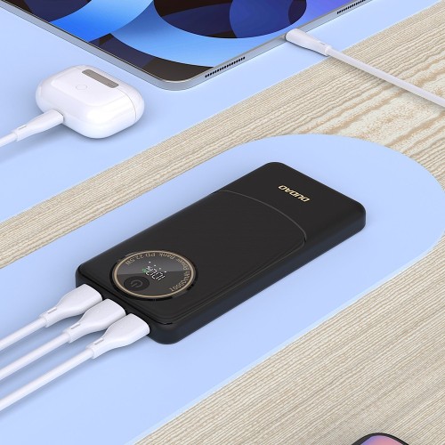 IŠORINĖ BATERIJA POWER BANK DUDAO K12 PRO 22.5W 20000MAH JUODA IŠORINĖ BATERIJA POWER BANK DUDAO K12 PRO 22.5W 20000MAH JUODA