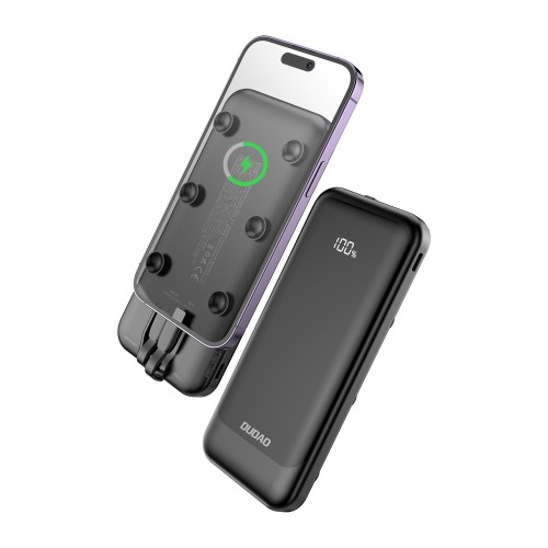 IŠORINĖ BATERIJA POWER BANK DUDAO K15 22.5W 10000MAH JUODA IŠORINĖ BATERIJA POWER BANK DUDAO K15 22.5W 10000MAH JUODA