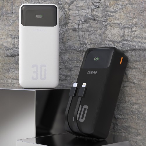 IŠORINĖ BATERIJA POWER BANK DUDAO K15 MAX 22.5W 30000MAH JUODA IŠORINĖ BATERIJA POWER BANK DUDAO K15 MAX 22.5W 30000MAH JUODA