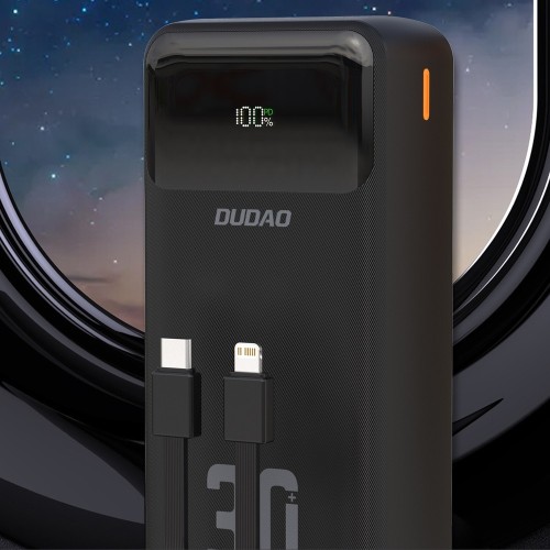 IŠORINĖ BATERIJA POWER BANK DUDAO K15 MAX 22.5W 30000MAH JUODA IŠORINĖ BATERIJA POWER BANK DUDAO K15 MAX 22.5W 30000MAH JUODA
