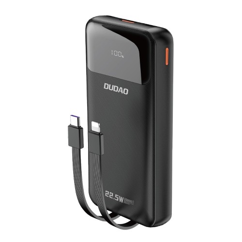 IŠORINĖ BATERIJA POWER BANK DUDAO K15 PRO 22.5W 20000MAH JUODA IŠORINĖ BATERIJA POWER BANK DUDAO K15 PRO 22.5W 20000MAH JUODA