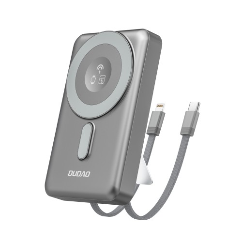 IŠORINĖ BATERIJA POWER BANK DUDAO K29 MAGSAFE 20W 10000MAH PILKAS IŠORINĖ BATERIJA POWER BANK DUDAO K29 MAGSAFE 20W 10000MAH PILKAS