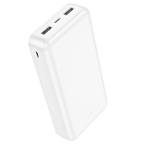 IŠORINĖ BATERIJA POWER BANK HOCO J100A 2XUSB-A 20000MAH BALTA IŠORINĖ BATERIJA POWER BANK HOCO J100A 2XUSB-A 20000MAH BALTA