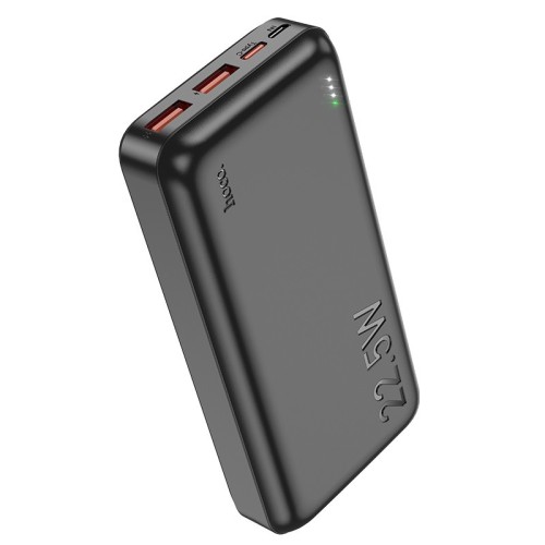 IŠORINĖ BATERIJA POWER BANK HOCO J101A PD 20W+QUICK CHARGE 3.0 22.5W 20000MAH JUODA IŠORINĖ BATERIJA POWER BANK HOCO J101A PD 20W+QUICK CHARGE 3.0 22.5W 20000MAH JUODA