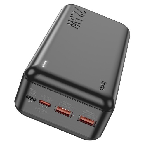 IŠORINĖ BATERIJA POWER BANK HOCO J101B PD 20W+QUICK CHARGE 3.0 22.5W 30000MAH JUODAS IŠORINĖ BATERIJA POWER BANK HOCO J101B PD 20W+QUICK CHARGE 3.0 22.5W 30000MAH JUODAS