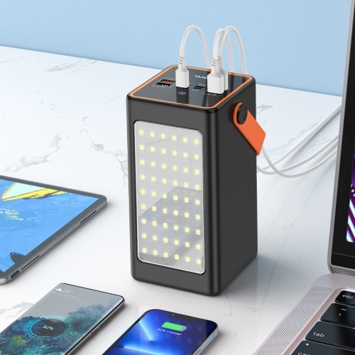 IŠORINĖ BATERIJA POWER BANK HOCO J107 SUPER 22.5W 90000MAH JUODA IŠORINĖ BATERIJA POWER BANK HOCO J107 SUPER 22.5W 90000MAH JUODA
