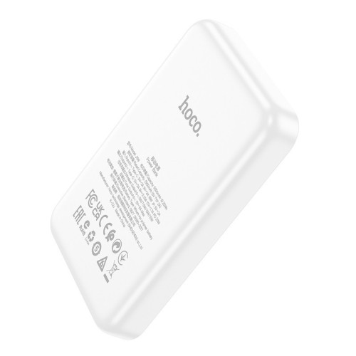 IŠORINĖ BATERIJA POWER BANK HOCO J109 PD20W MAGNETIC 5000MAH BALTA